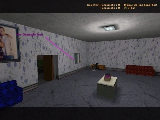 Карта de_mcdonalds2 для CS 1.6: особенности и тактика — скриншот 6
