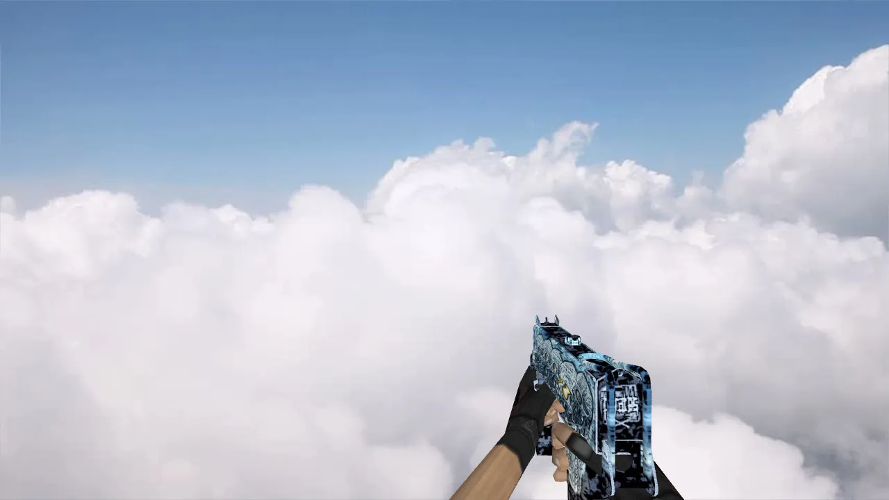 Скачать Модель «MAC-10 Diamond skull» для CS 1.6: Скачай и играй - Скриншот