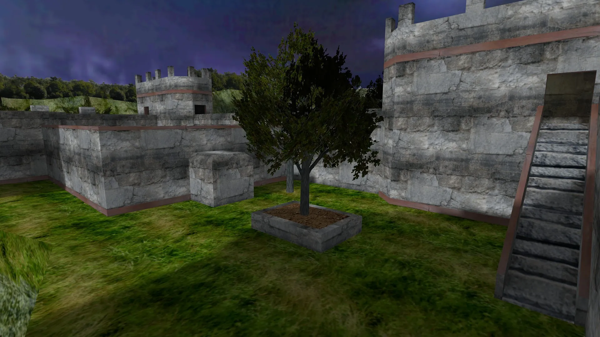 de_cliffcastle для CS 1.6: обзор карты, точки, прохождение, .nav и оптимизация — скриншот 11
