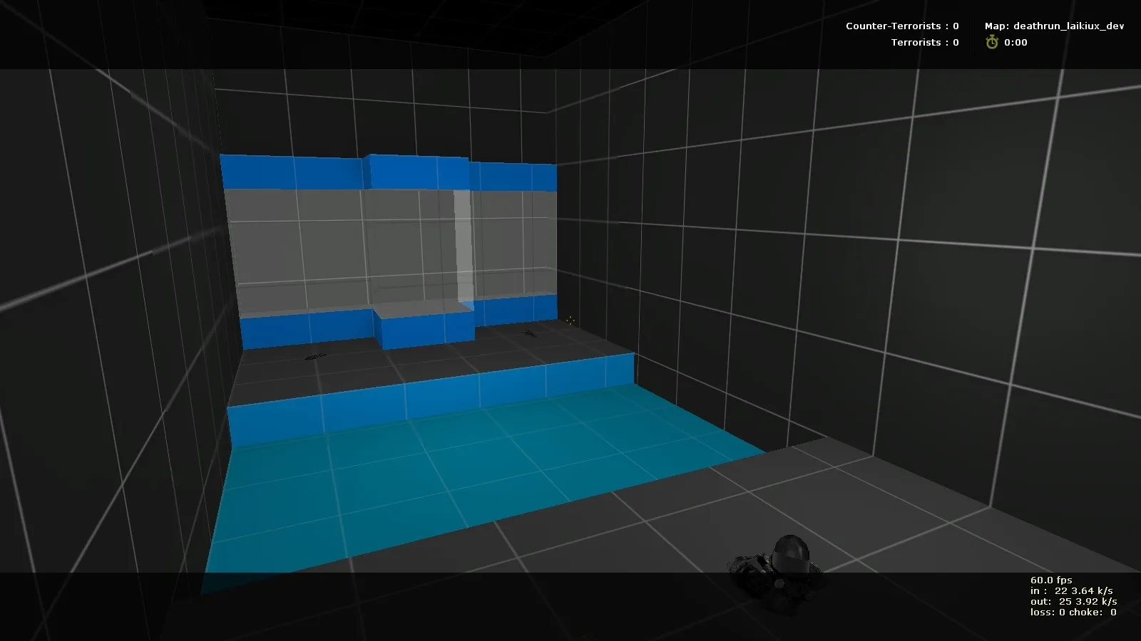 Скачать deathrun_laikiux_dev для CS 1.6: рейты, зоны, точки и .nav для ботов - Скриншот