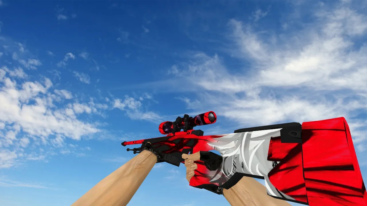 Скачать Модель AWP Ghoul для CS 1.6 - Идеальный выбор для снайперов - Скриншот