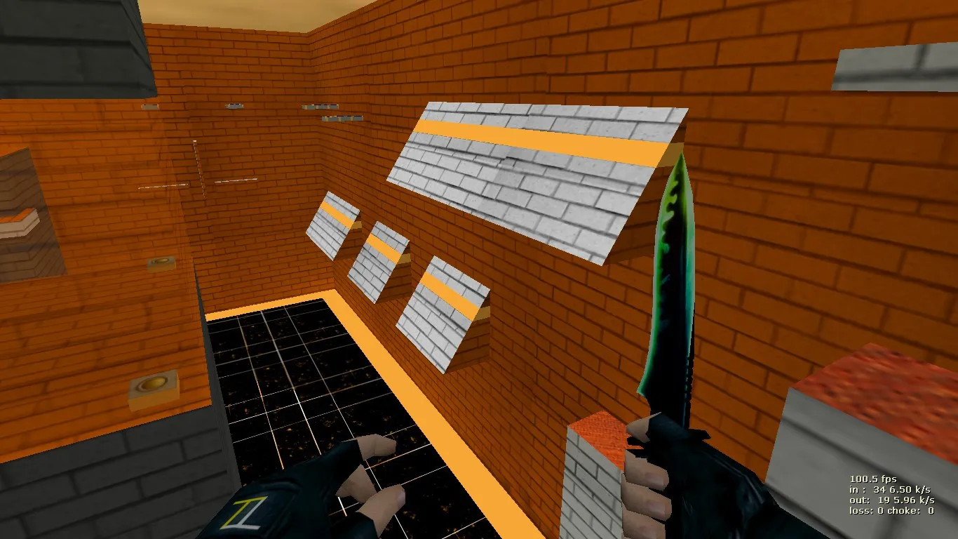 deathrun_nothing для CS 1.6: карта Deathrun, точки, раунды и настройка под 4554/8610 — скриншот 9