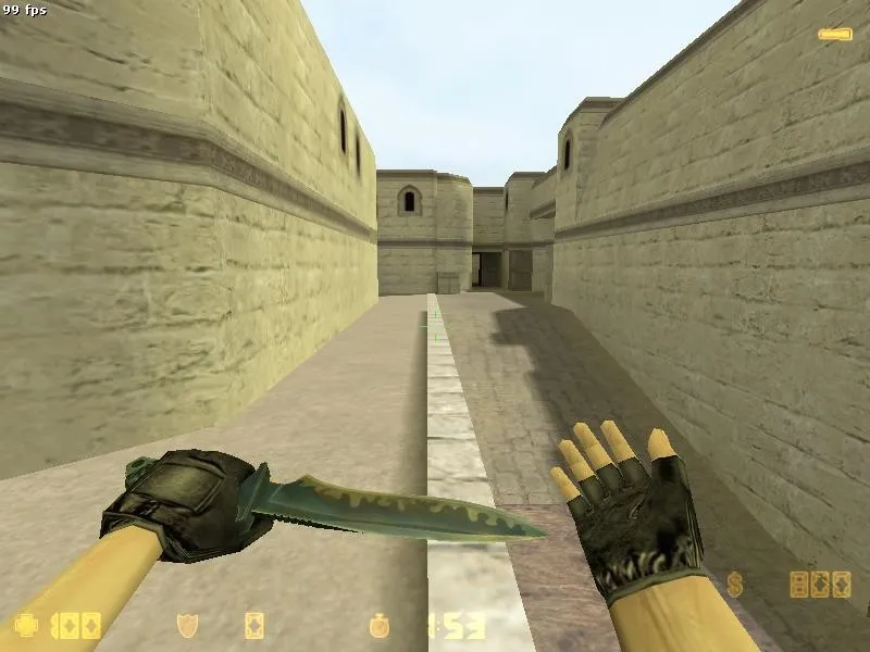 de_dust2_llapi карта для CS 1.6: баланс сторон, точки, .nav и оптимизация wpoly/epoly — скриншот 1