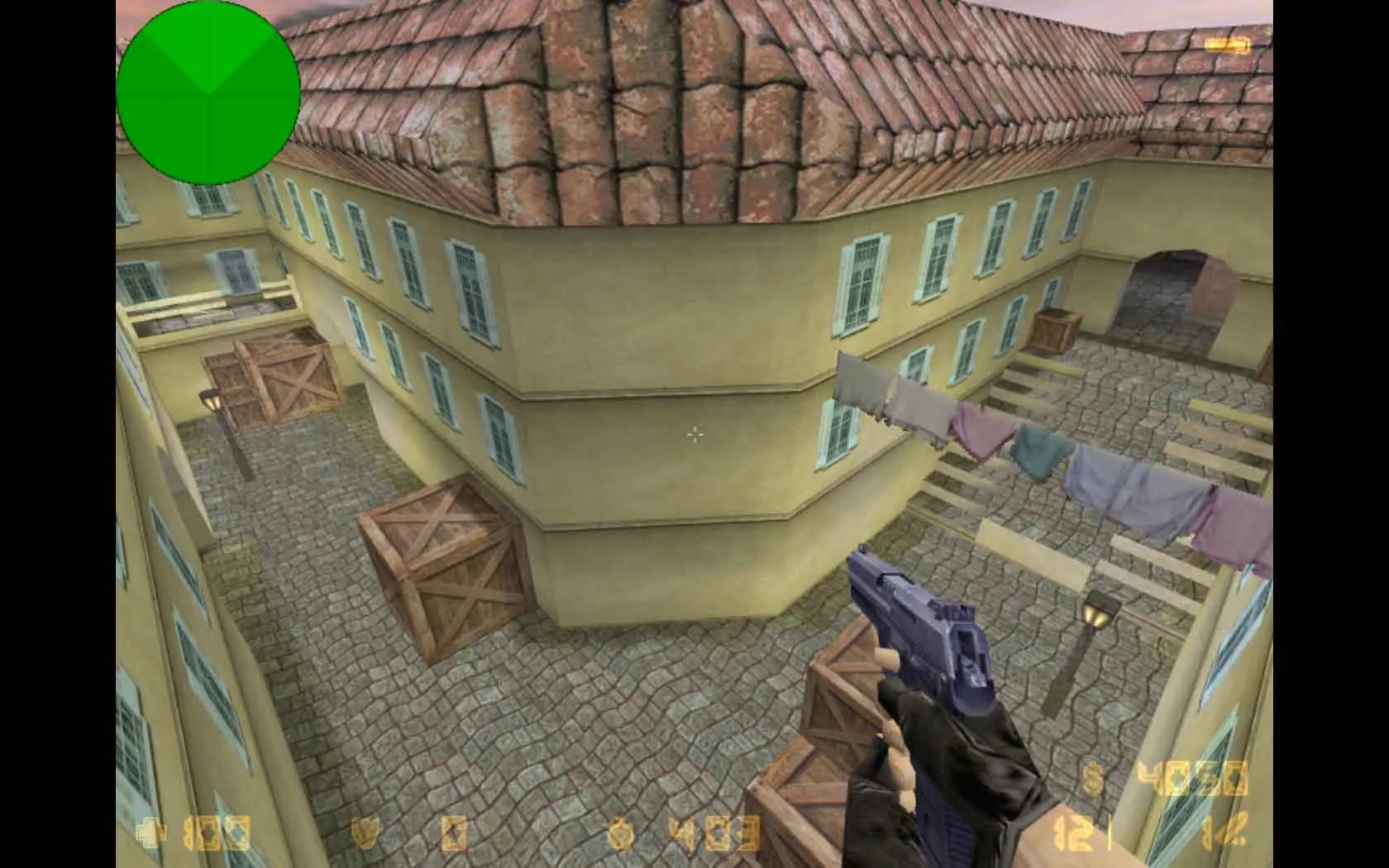 Скачать Карта de_faltown для CS 1.6: точки, маршруты, .nav, оптимизация и запуск без проблем - Скриншот