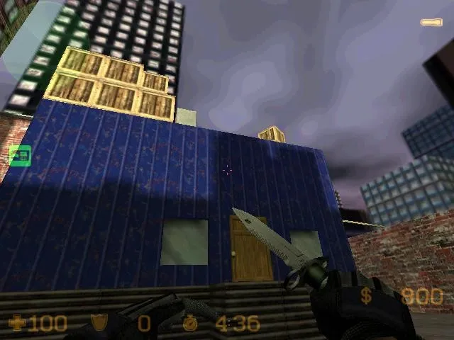 Скачать de_chity2 для CS 1.6: точки, раунды, тактика за Т и КТ, оптимизация карты и .nav для ботов - Скриншот