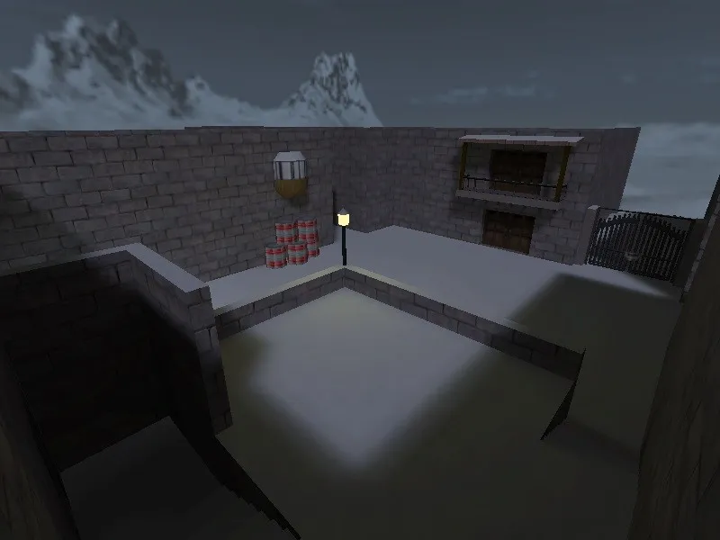 Скачать Карта de_frostytown для CS 1.6: точки, маршруты и оптимизация (4554/8610) - Скриншот