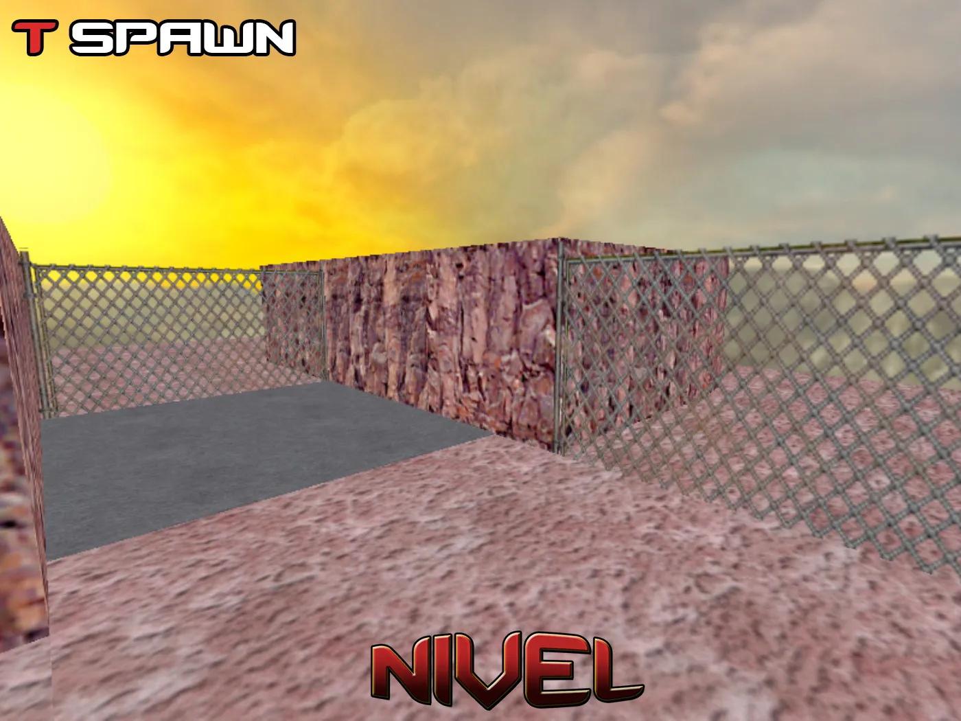 Карта de_nivel для CS 1.6 - Тактические особенности и оптимизация — скриншот 7