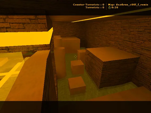 Скачать deathrun_c00l_f_remix для CS 1.6: тактика, точки, .nav, оптимизация и настройка сервера - Скриншот