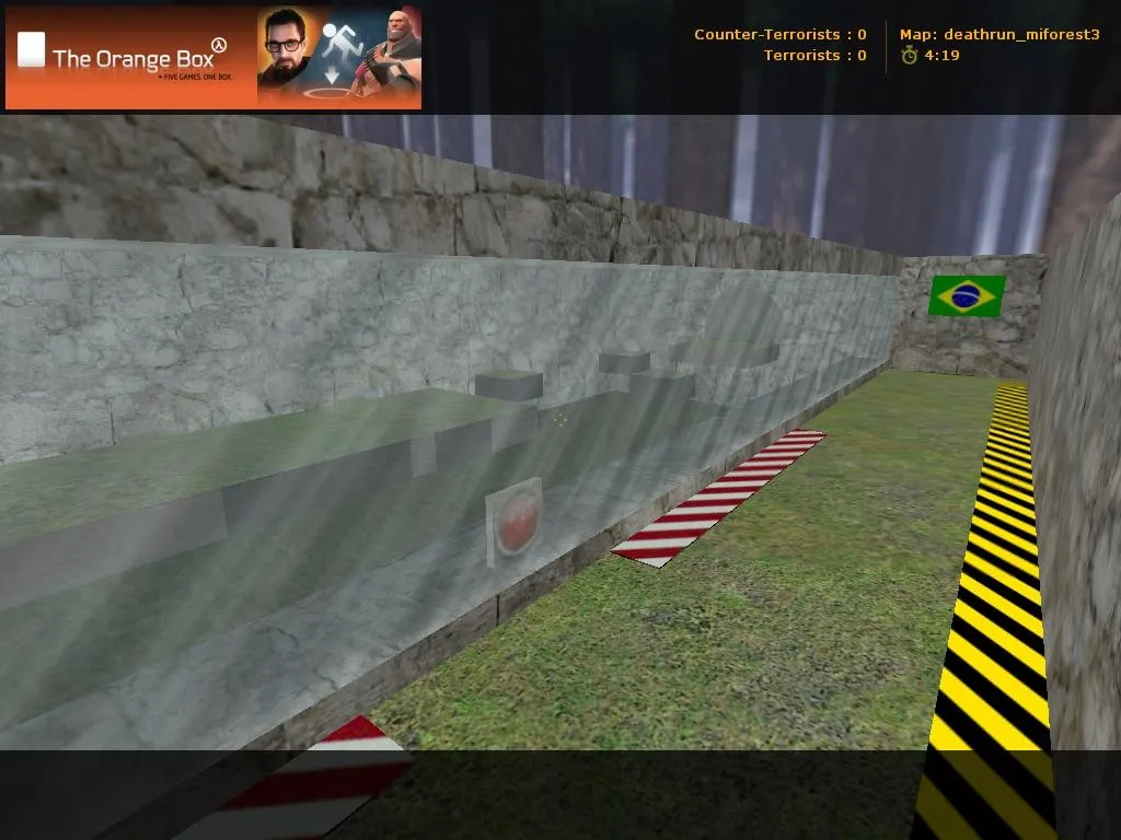 Скачать deathrun_miforest3 для CS 1.6: карта deathrun, точки, маршруты и настройка ботов - Скриншот