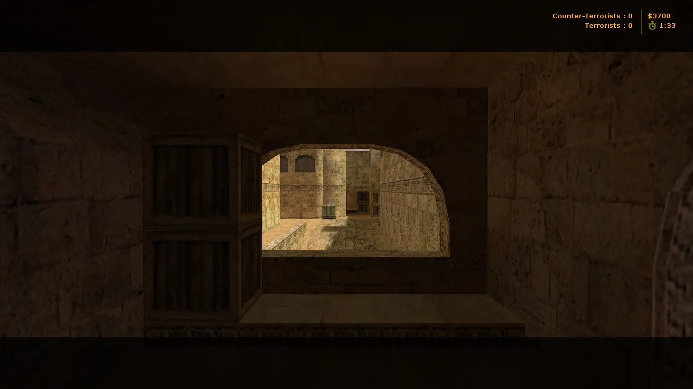 Скачать de_dust2_kso для CS 1.6: карта, точки, .nav и оптимизация wpoly/epoly - Скриншот