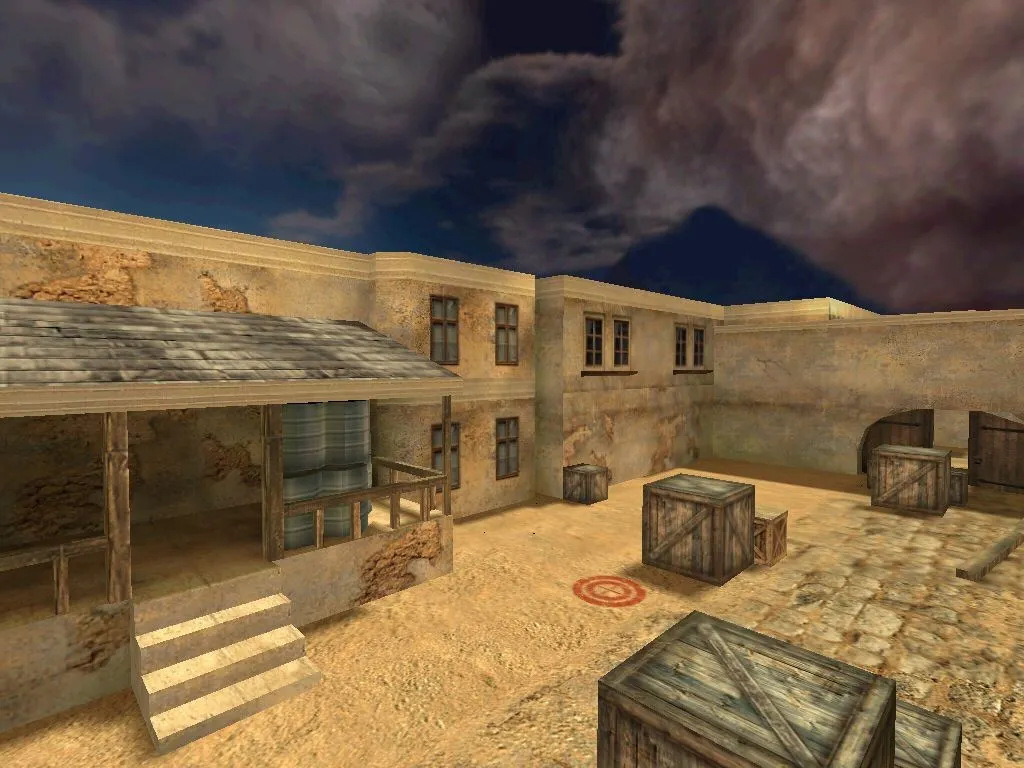 Скачать Карта de_wraith для CS 1.6: тактика и особенности - Скриншот