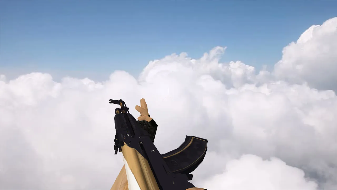 Модель «AK-47 Divine» для CS 1.6 - Высокое качество и уникальность — скриншот 3