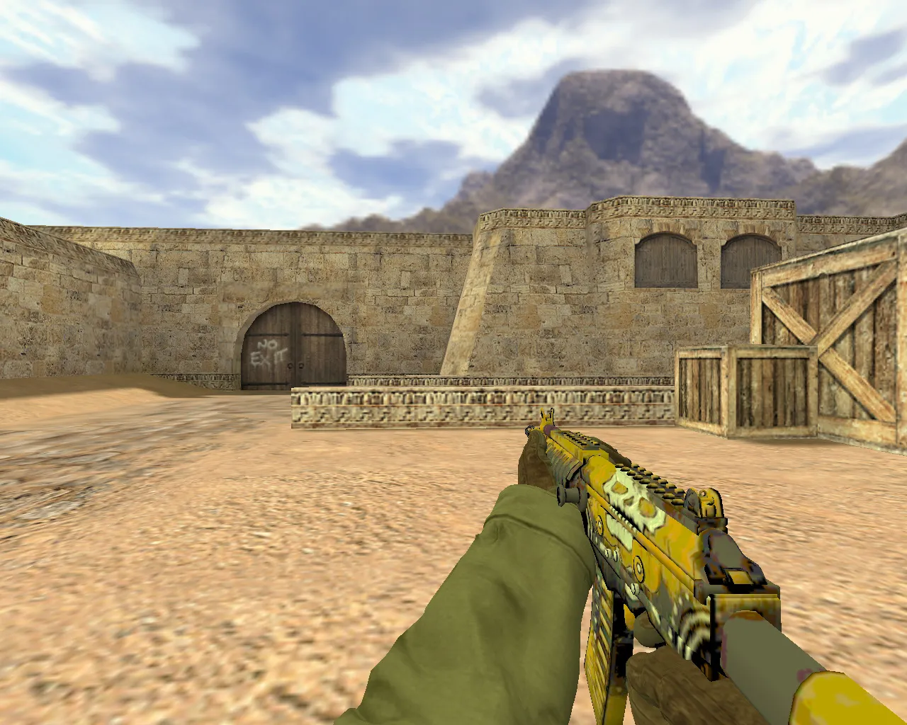 Скачать Galil Щелкунчик для CS 1.6 - качественная модель оружия - Скриншот