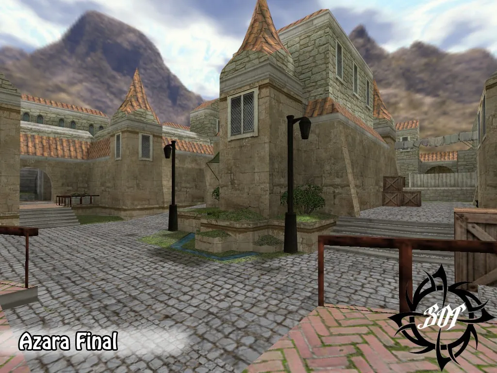 de_azara_final для CS 1.6: тактика за Т и КТ, точки, .nav, оптимизация карты — скриншот 6