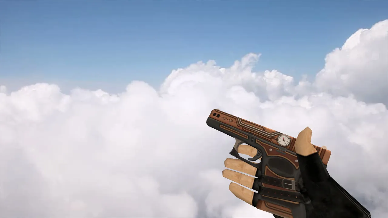 Скачать Модель «Glock Punk» для CS 1.6 - Скачай уникальный скин - Скриншот