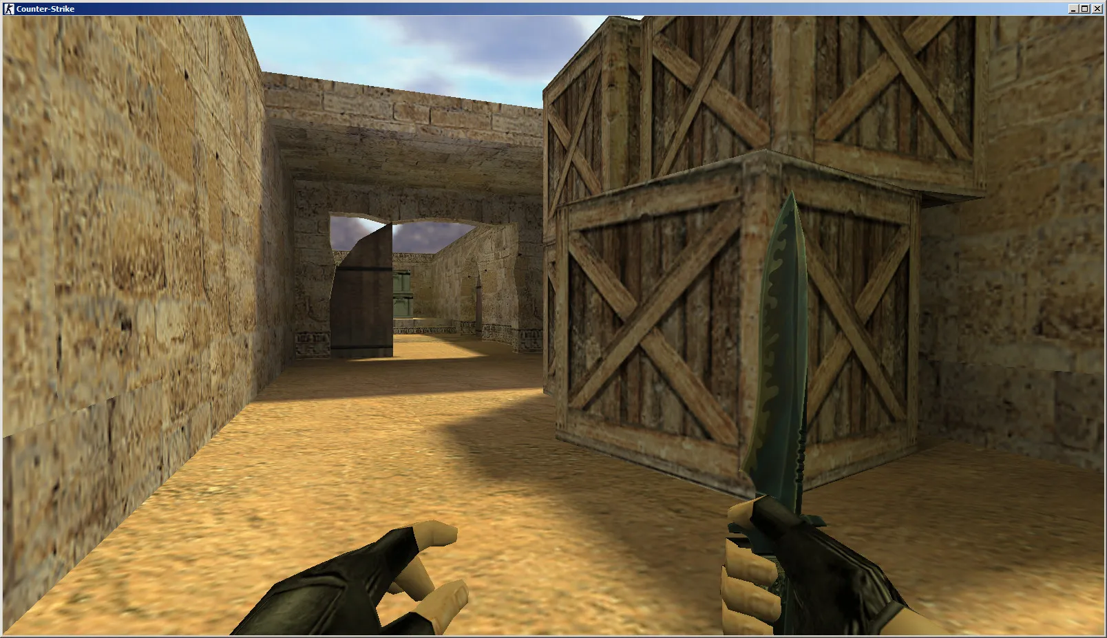 de_dust_bnd для CS 1.6: карта, точки для Т и КТ, bnd-стиль, .nav и оптимизация wpoly/epoly — скриншот 6
