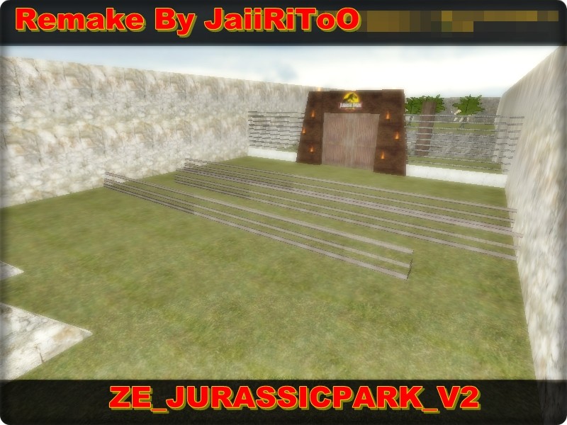 Скачать ze_jurassicpark_v2 - Скриншот