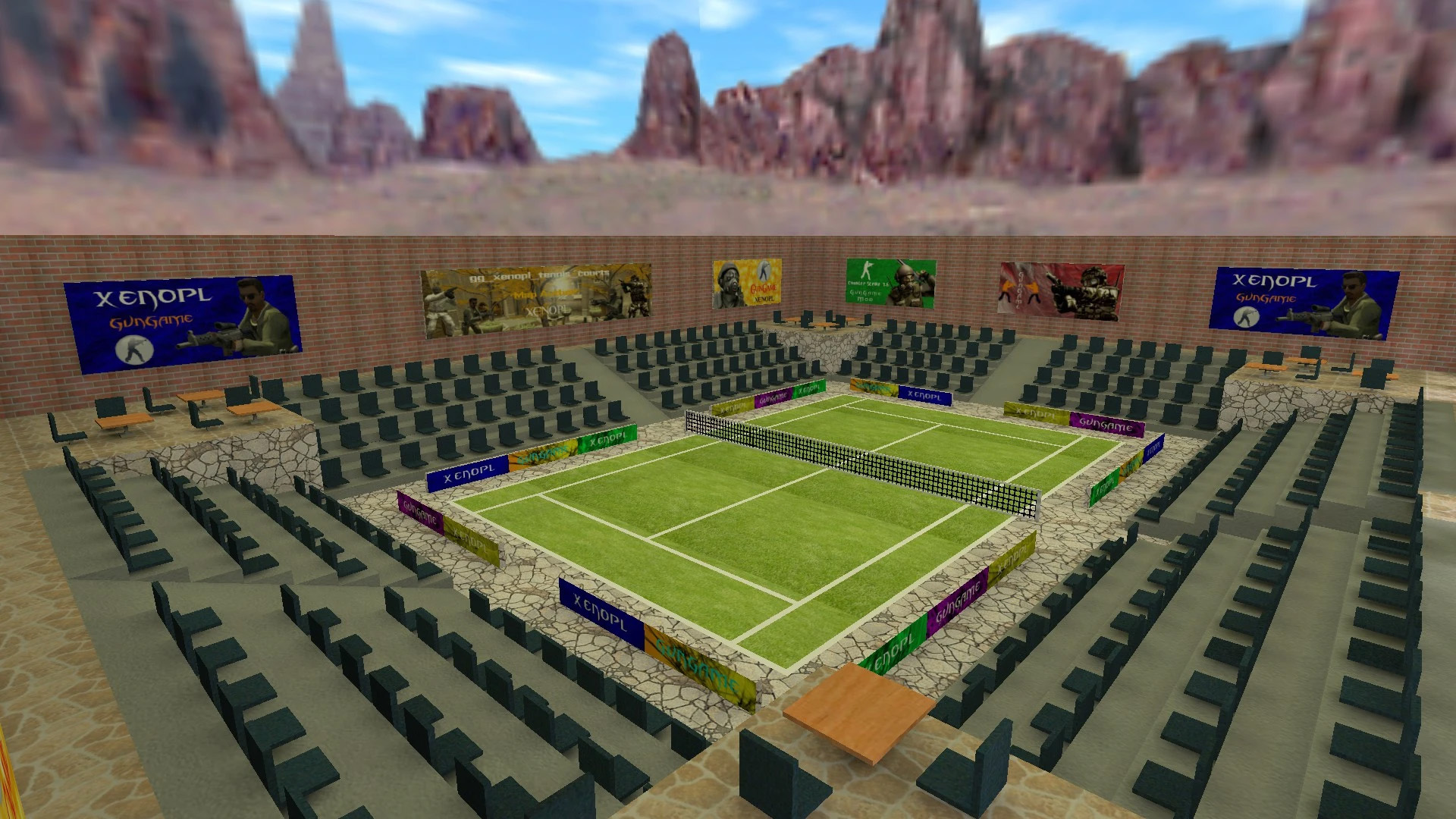 Скачать gg_xenopl_tennis_courts - Скриншот