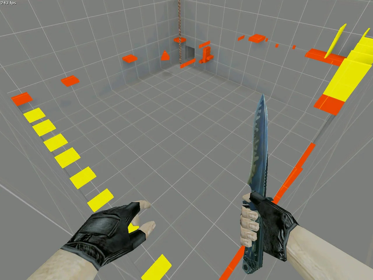 deathrun_hyperion для CS 1.6: карта Deathrun, тактика за охрану и бегунов, .nav для ботов — скриншот 5