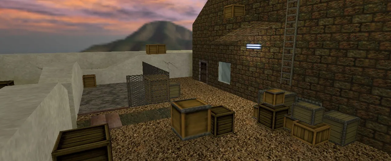 Скачать de_countryhouse для CS 1.6: обзор карты, точки, раунды, .nav и оптимизация под FPS - Скриншот