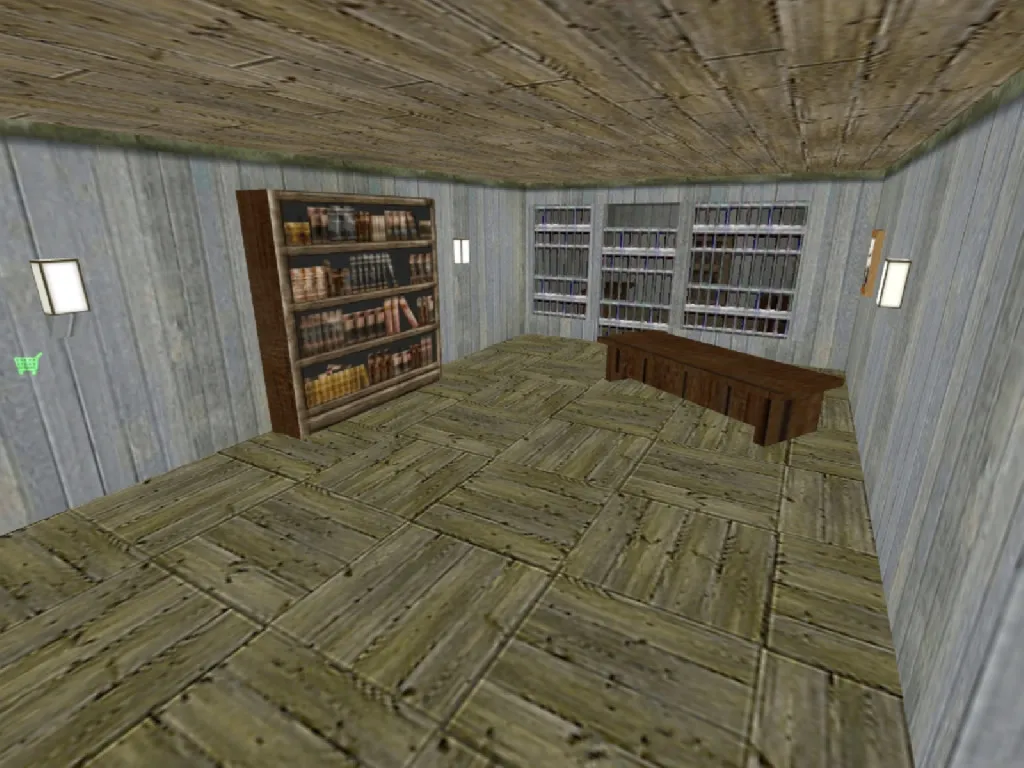 Карта de_wanted для CS 1.6: Тактика и особенности — скриншот 9