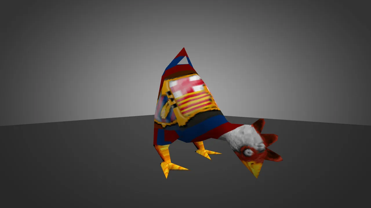 Скачать Модель «Barcelona Chicken» для CS 1.6 - Уникальное дополнение для вашего скина - Скриншот