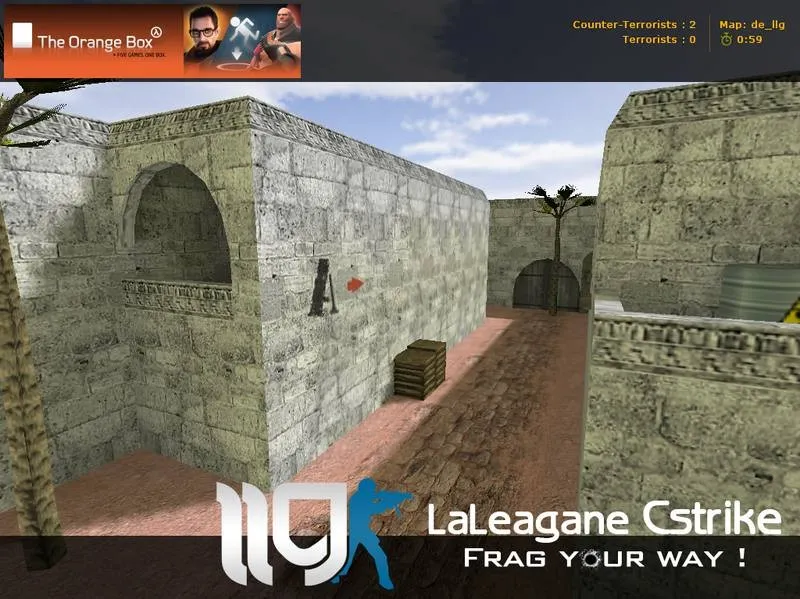 Скачать Карта de_llg для Counter-Strike 1.6: Тактические особенности и оптимизация - Скриншот
