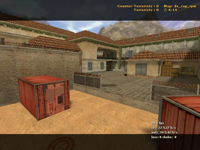 Скачать de_cup_rpm карта для CS 1.6: тактика T/CT, точки, .nav, оптимизация wpoly/epoly - Скриншот