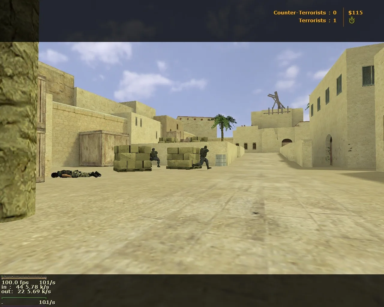 Скачать de_dust_ag для CS 1.6: детали карты, баланс сторон, .nav для ботов и настройки сервера - Скриншот