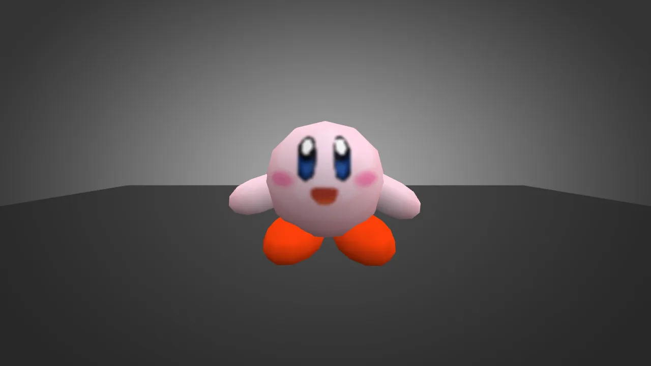 Скачать Модель «Kirby» для CS 1.6 - Уникальный скин для игры - Скриншот