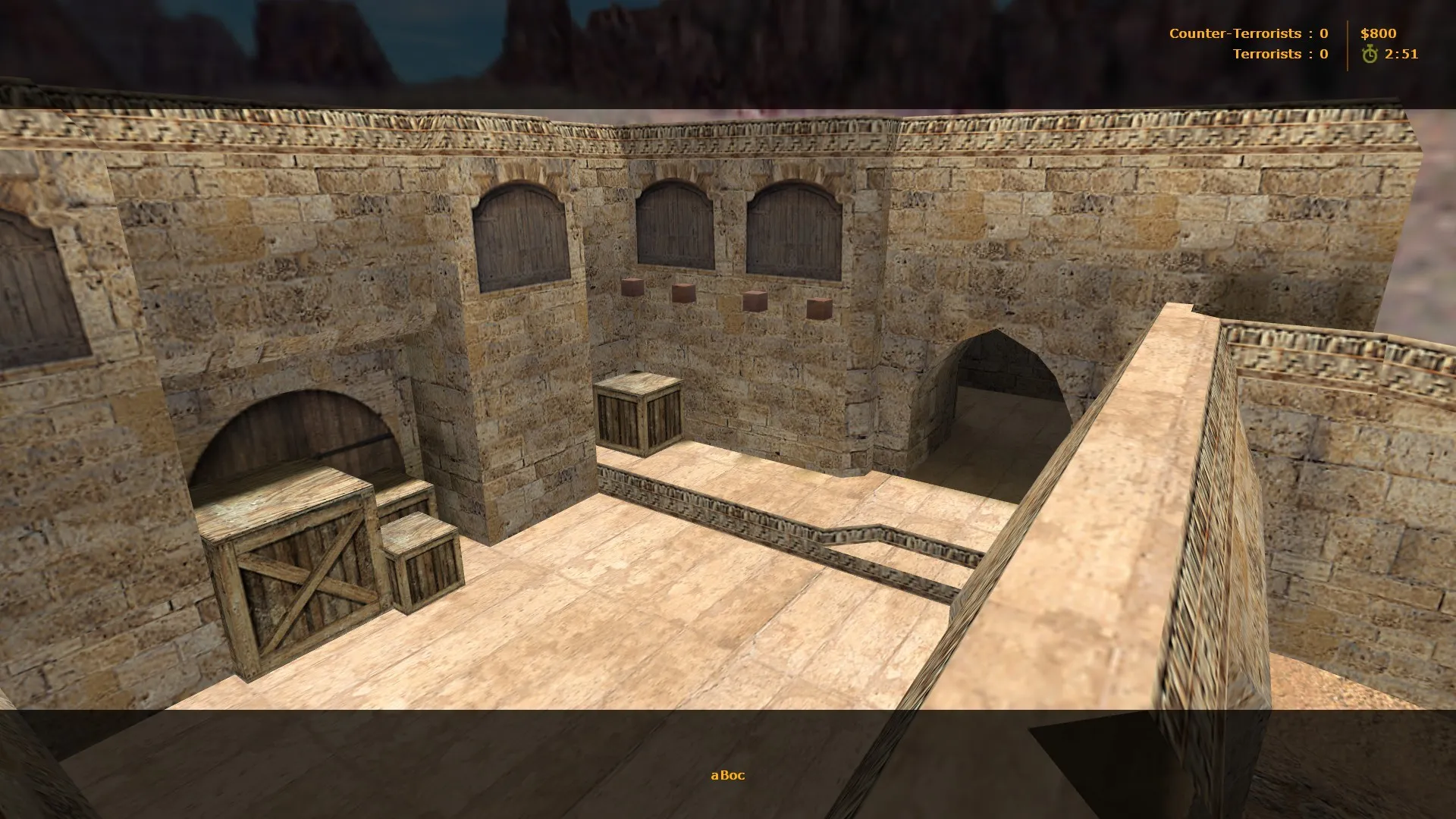 Карта de_dust_playme для CS 1.6: тактика за CT и T, точки на миде, оптимизация wpoly/epoly — скриншот 7