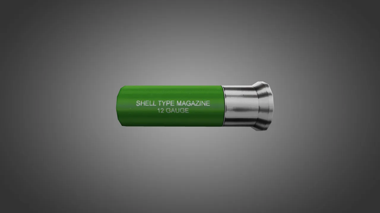 Скачать Модель гильзы Green and Silver Shotgun Shell для CS 1.6: v_, p_, w_ файлы, звуки, осмотр, текстуры - Скриншот