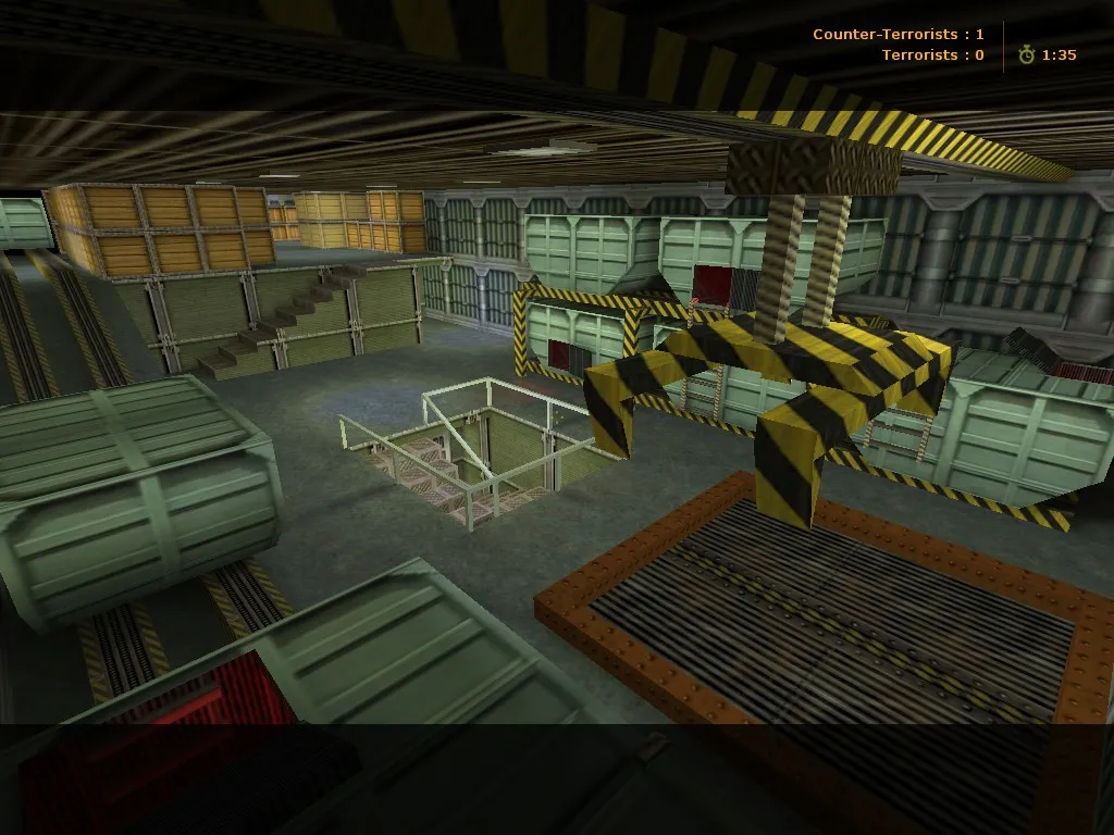 Скачать Карта de_airship для CS 1.6: точки, маршруты, баланс сторон, .nav и оптимизация - Скриншот
