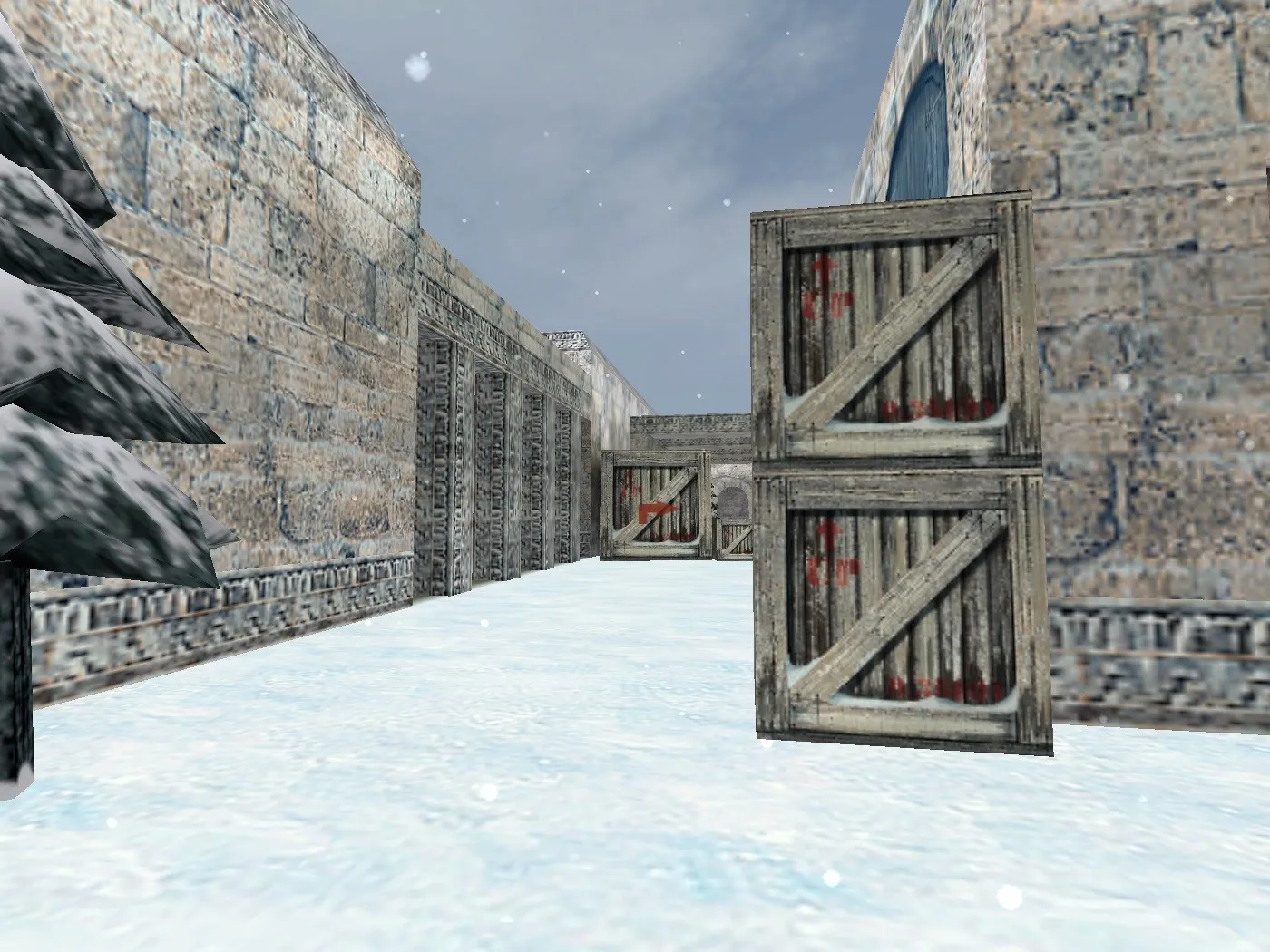 Карта de_seno_christmas для CS 1.6 – Тактический анализ и особенности — скриншот 7