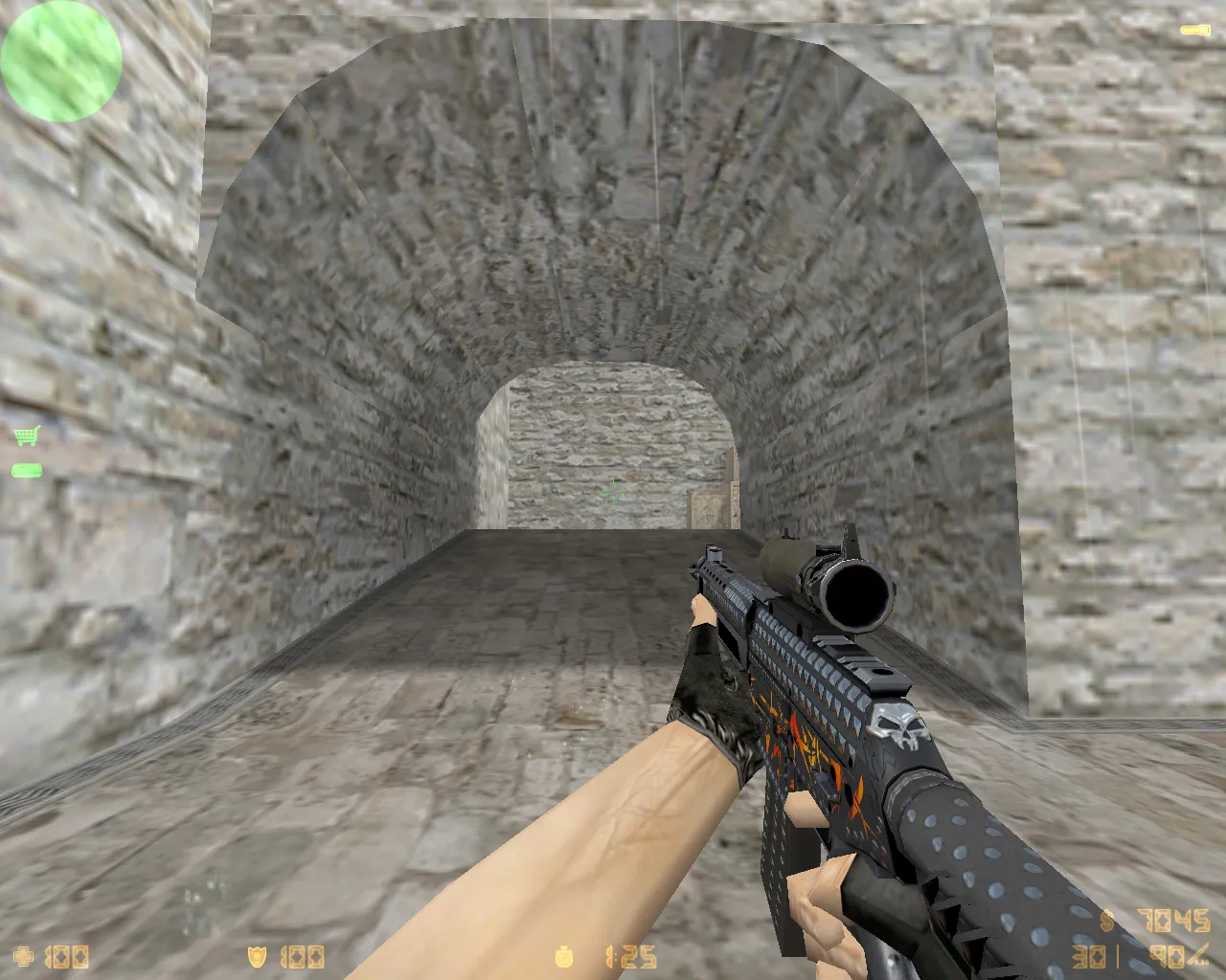 Скачать SG 553 | Тяжёлый метал (Heavy Metal) для CS 1.6 - Скриншот