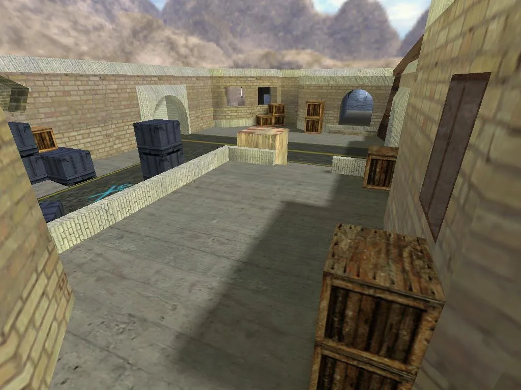 Скачать Карта lethal_de_urbandust2_f для CS 1.6: Тактика и особенности - Скриншот