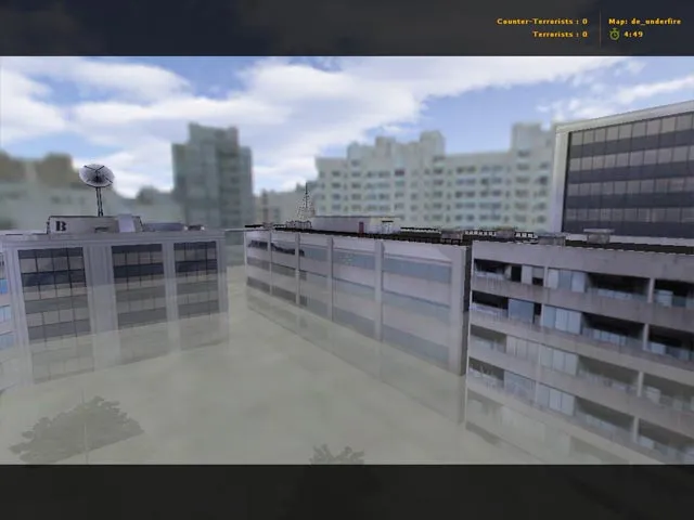 Скачать Карта de_underfire для CS 1.6 – тактические возможности и баланс - Скриншот
