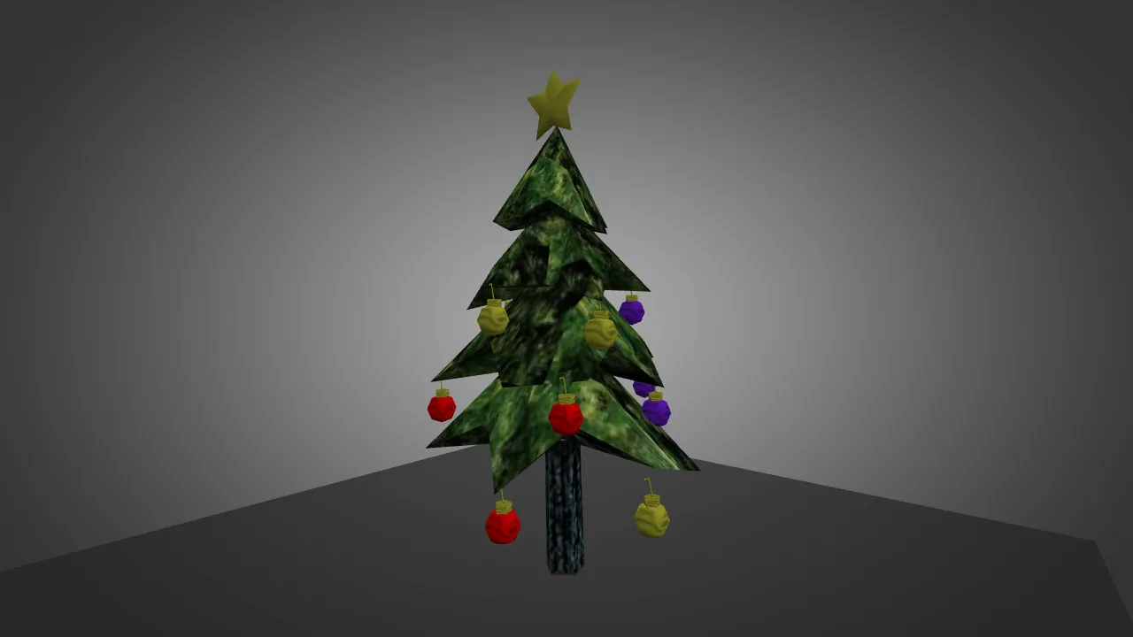 Скачать Модель «Christmas Tree for Chicken» для CS 1.6 - Праздничный скин - Скриншот