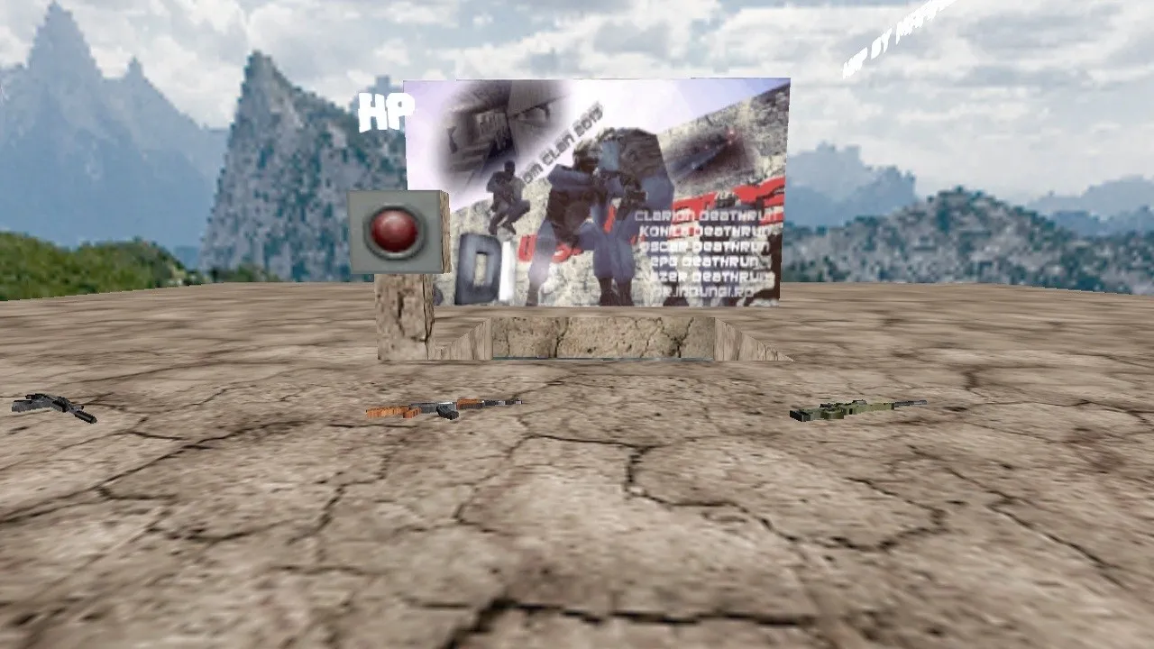 Скачать deathrun_highland для CS 1.6 — карта Deathrun, точки, маршруты и настройка под 4554/8610 - Скриншот