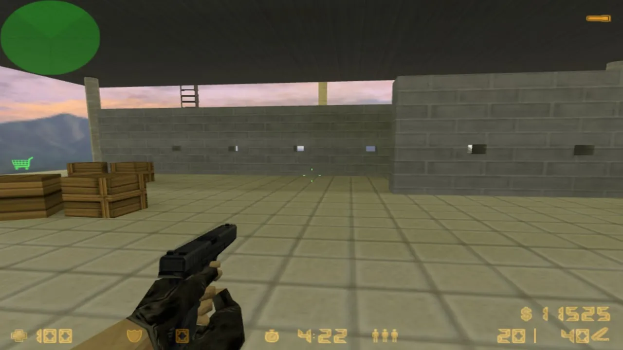 Скачать Карта cs_mansion_hightower для CS 1.6: тоннели, вышка под AWP, ходы и баланс сторон - Скриншот