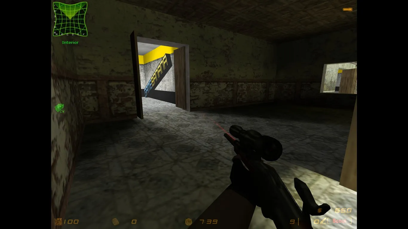 de_gamebanana карта для CS 1.6: баланс сторон, точки, .nav и оптимизация wpoly/epoly — скриншот 9
