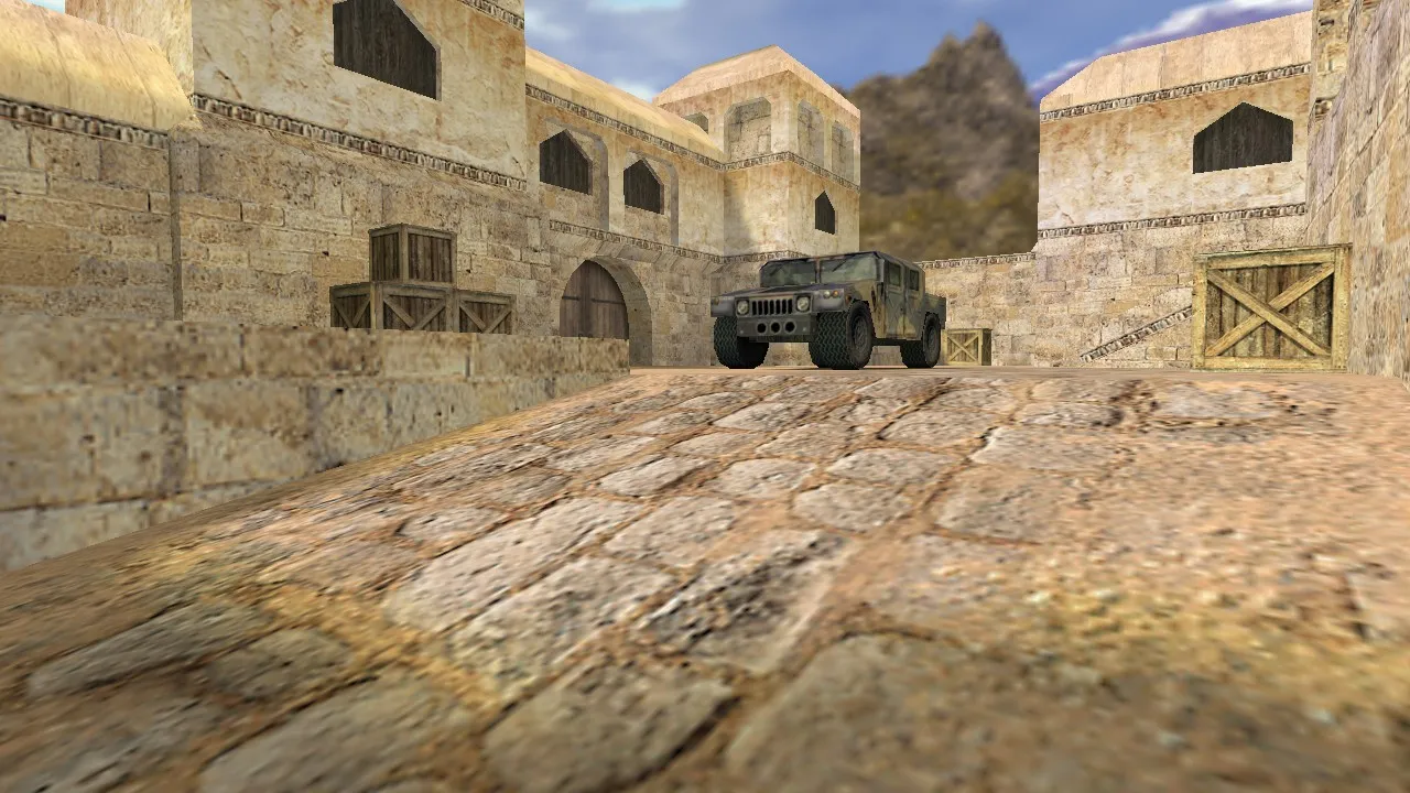 Скачать Карта de_oriental для CS 1.6: тактика, баланс и оптимизация - Скриншот