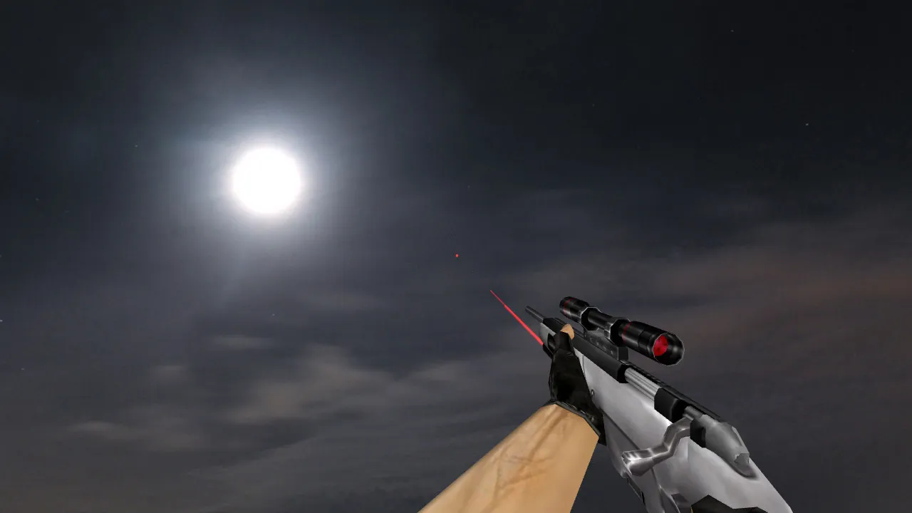 Скачать Laser sniper pack: пак моделей оружия для CS 1.6 с v_, p_, w_, звуками, анимацией осмотра и качественными текстурами - Скриншот