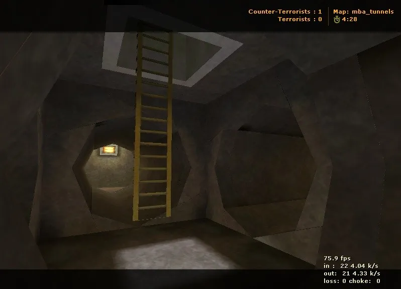 Скачать Карта mba_tunnels для CS 1.6: Тактические особенности и стратегии - Скриншот