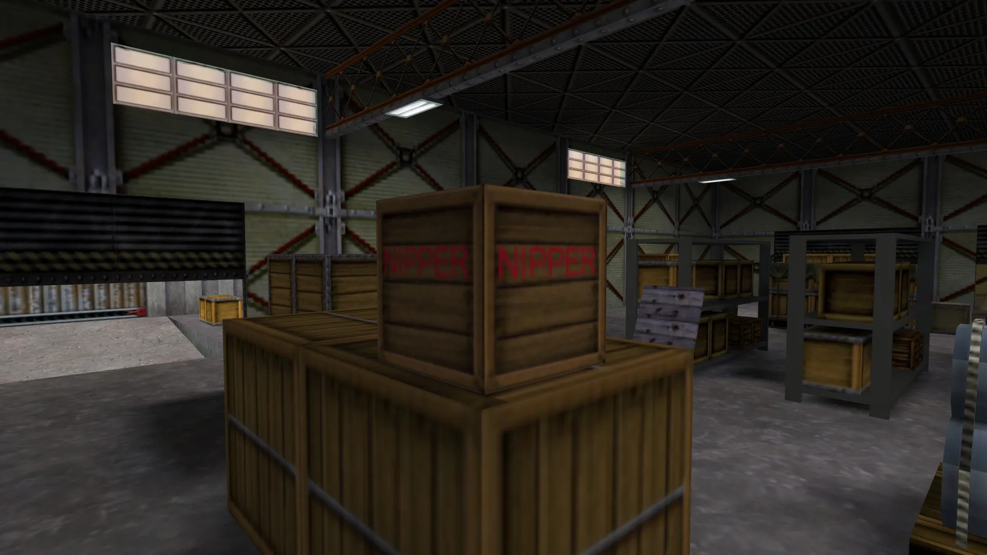 Карта crate_warehouse для CS 1.6: точки, маршруты, .nav для ботов, оптимизация wpoly/epoly — скриншот 10