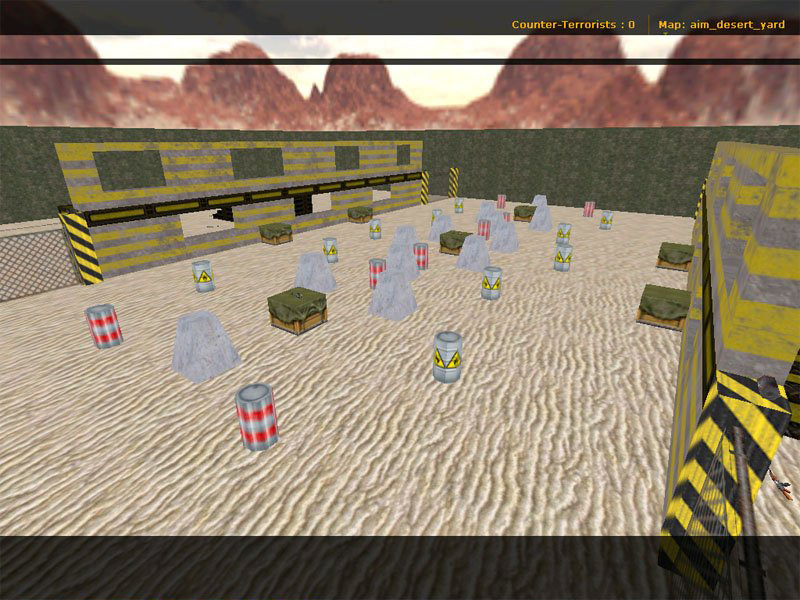 aim_desert_yard — скриншот 2