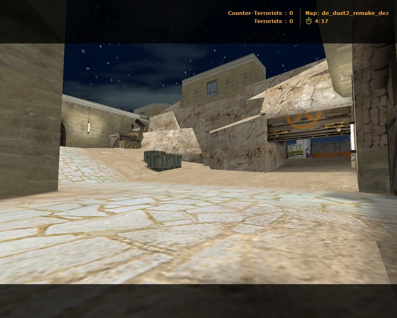 Скачать Карта de_dust2_remake_dez для CS 1.6: баланс сторон, точки, .nav, оптимизация wpoly/epoly - Скриншот