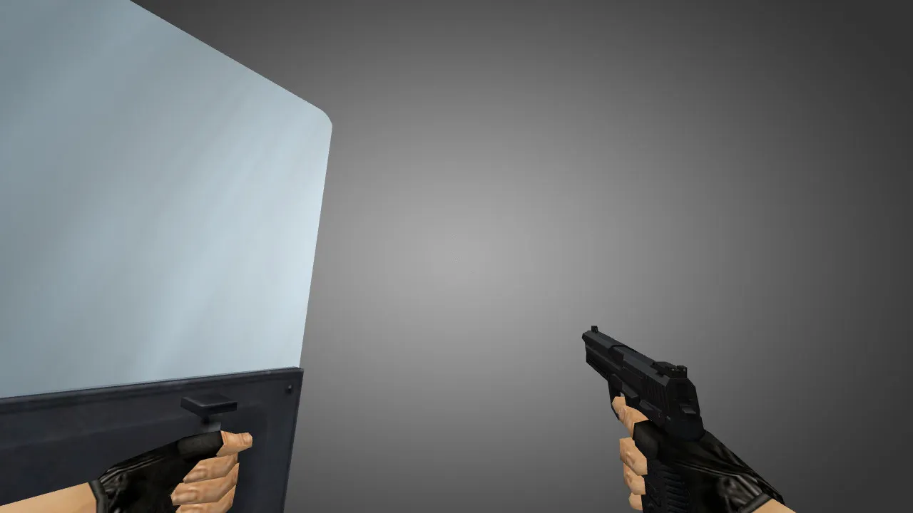 Скачать Модель «Riot Shield» для CS 1.6: v_ / p_ / w_ файлы, звуки, анимация осмотра и текстуры - Скриншот
