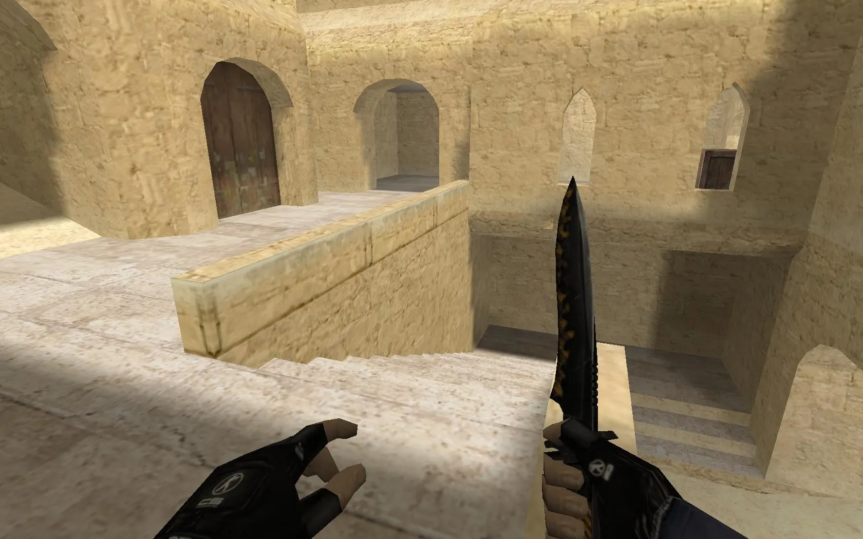 Скачать Карта de_sandman для CS 1.6: Технический обзор и стратегии - Скриншот