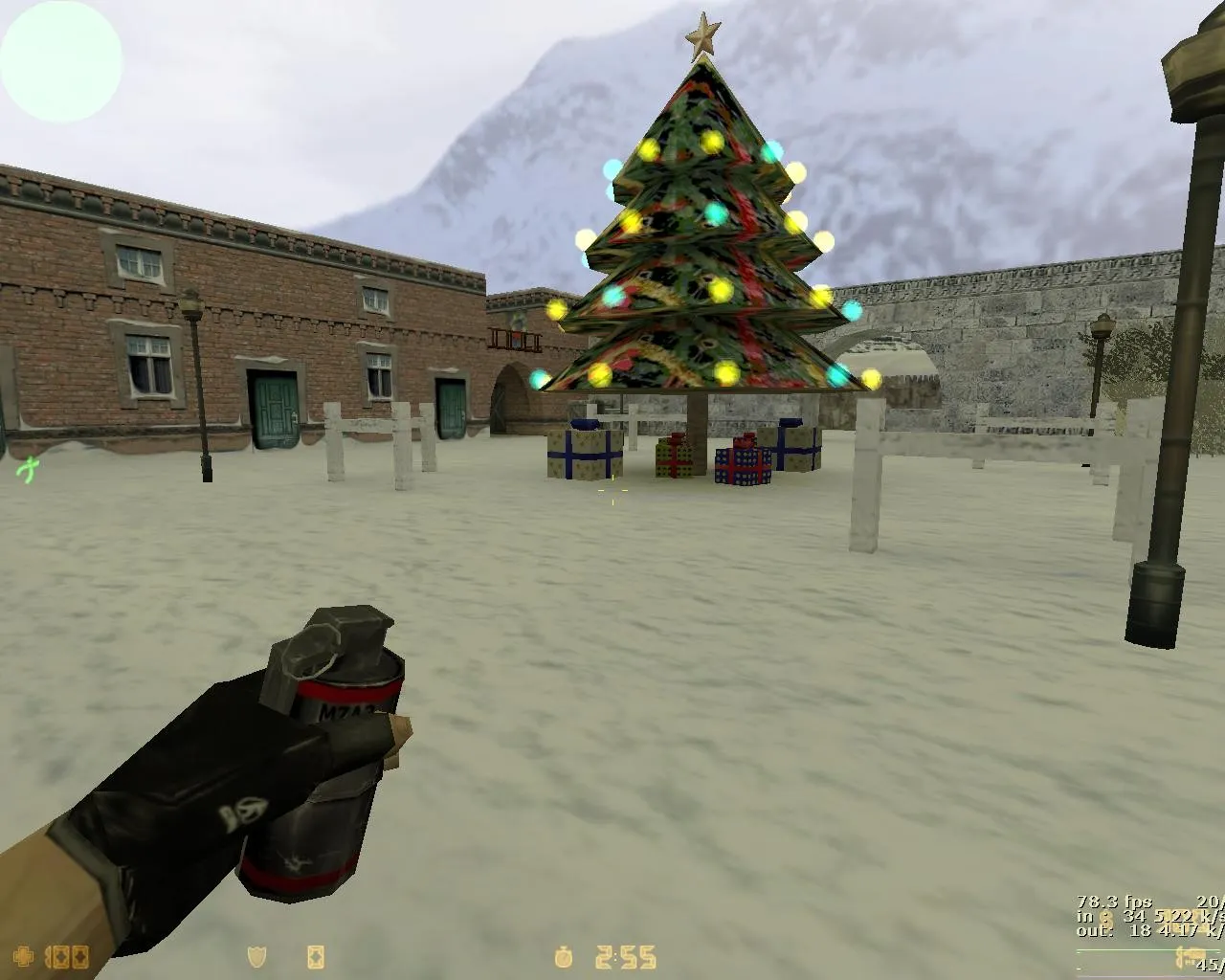 Скачать Карта de_outlands_christmas для CS 1.6: Подробный обзор и тактика - Скриншот